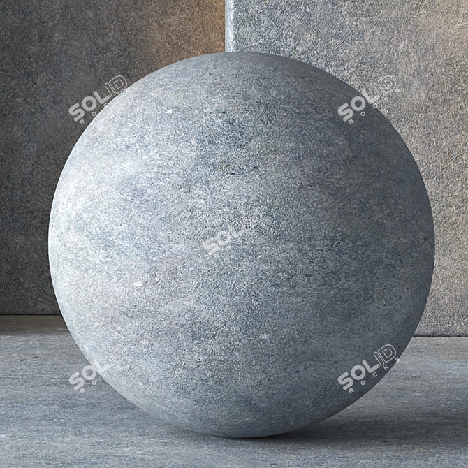 Earthy Tone Plaster Seamless Texture 3D model image 3