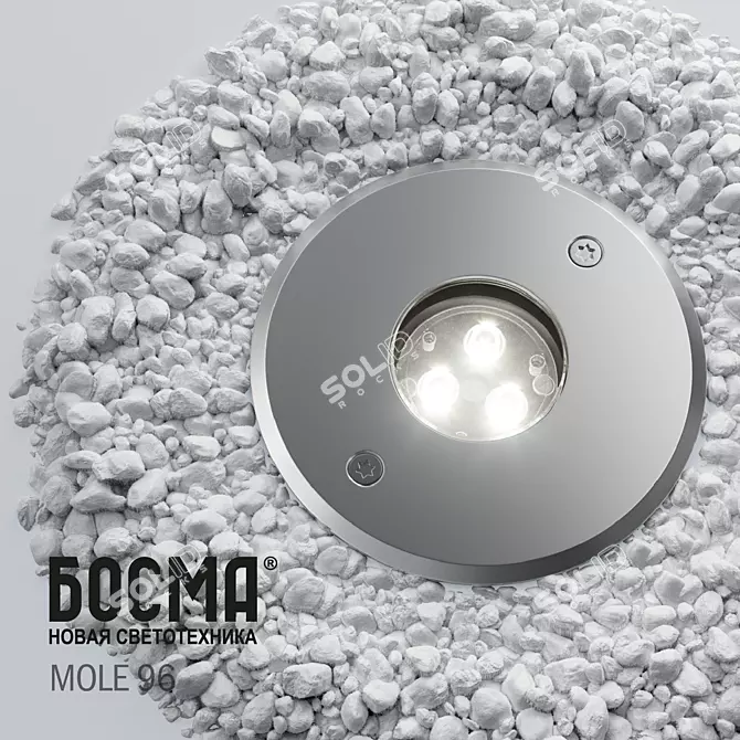 Mole 96 Outdoor Architectural Lights 3D model image 4