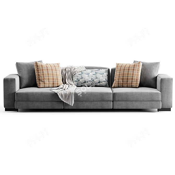 Modern Molteni&C Turner Sofa 2015 3D model image 3