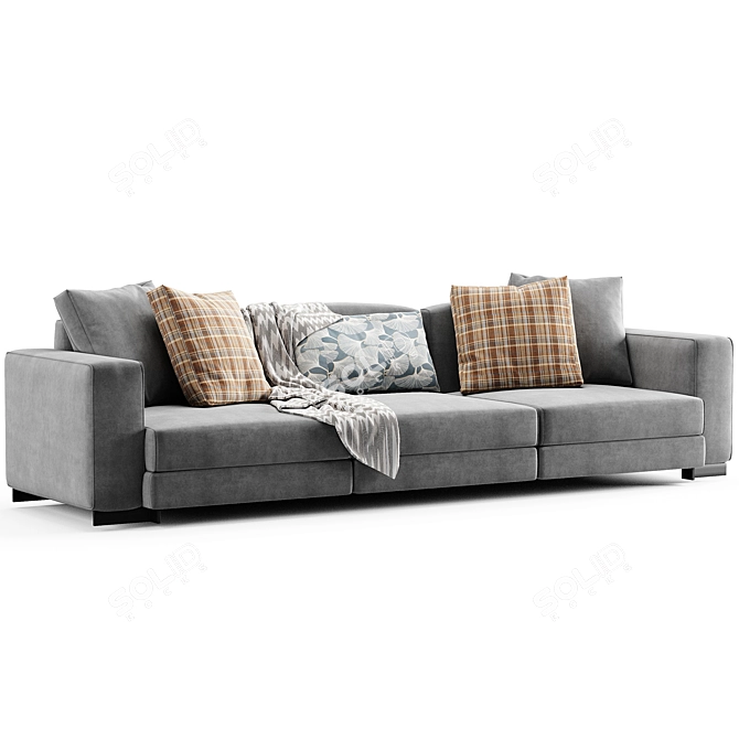 Modern Molteni&C Turner Sofa 2015 3D model image 4