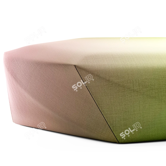  Modern Comfort Pouf by Moroso 3D model image 2