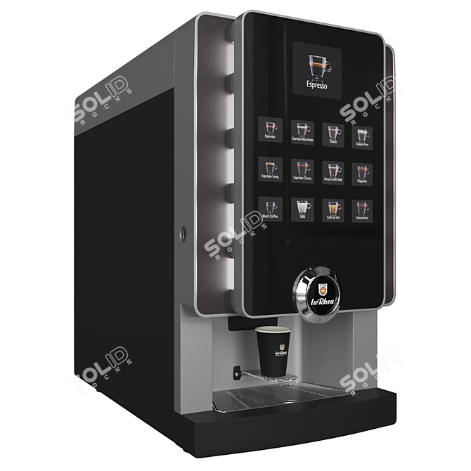 Compact laRhea V+ eC Coffee Machine 3D model image 1