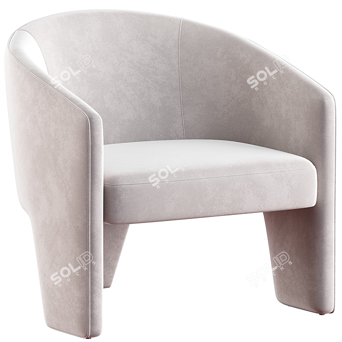 2014 Fae Chair | Stylish Modern 3D model image 1