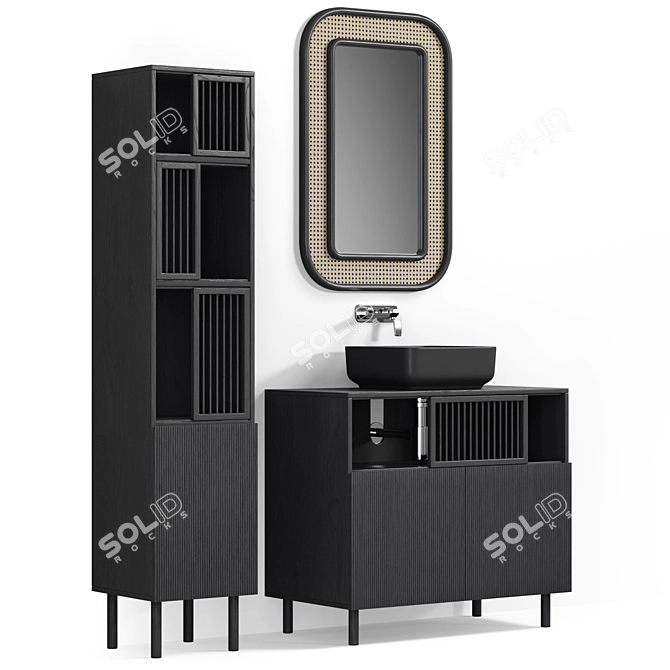 Bathroom Vanity Set Pilpao by La Redoute 3D model image 2