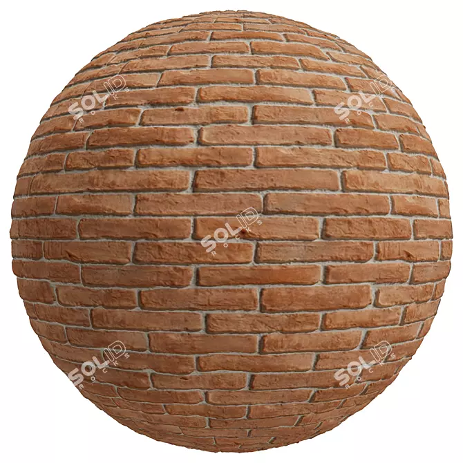 3 Types of Ancient Brick 3D model image 2