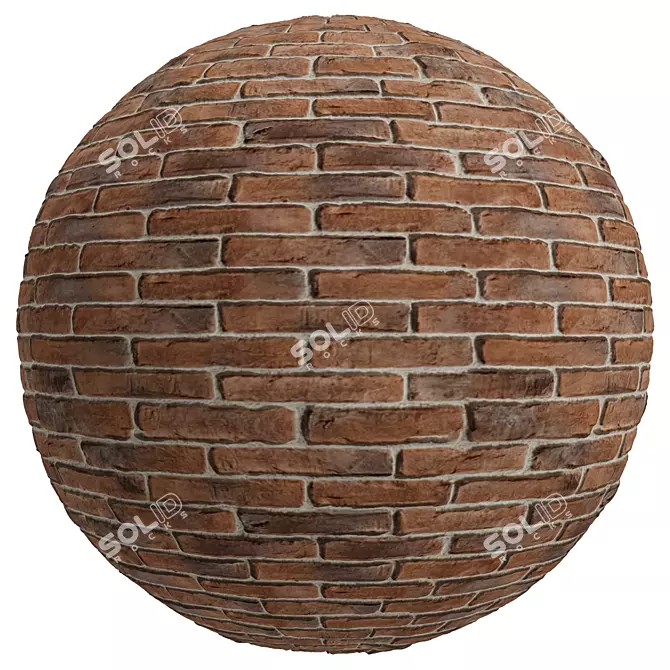 3 Types of Ancient Brick 3D model image 4