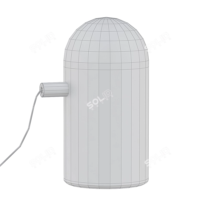 Sleek Modern Bub Table Lamp 3D model image 2