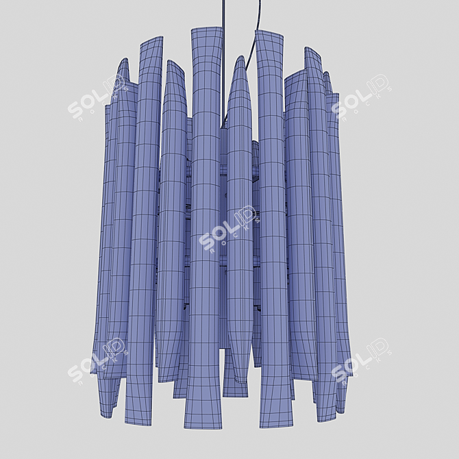 Heritage Collection Gold Plated Pendant 3D model image 2