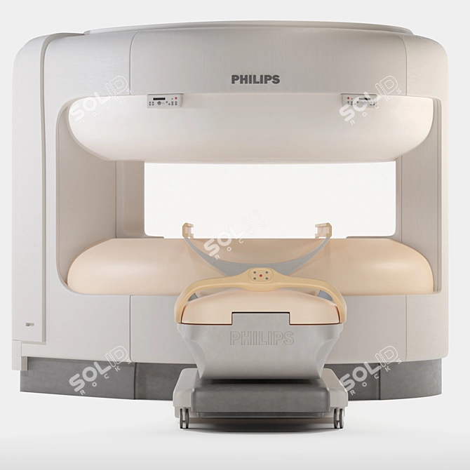  Philips Open MRI Scanner 3D model image 2