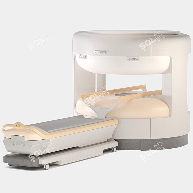  Philips Open MRI Scanner 3D model image 4