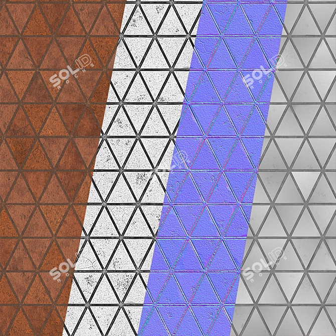 Brick Texture Collection - PBR 3D model image 5