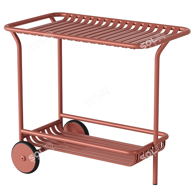 Week-end Garden Trolley Petite Friture 3D model image 2