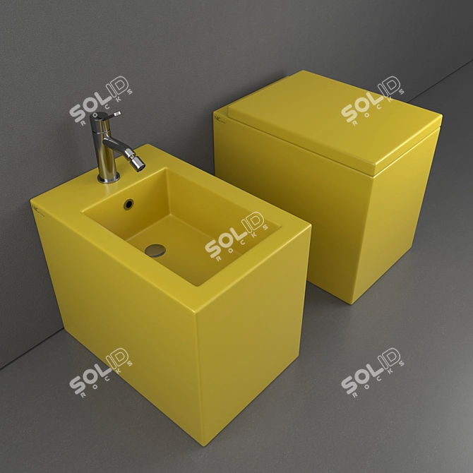 TERRA COOL Bathroom Collection 3D model image 1