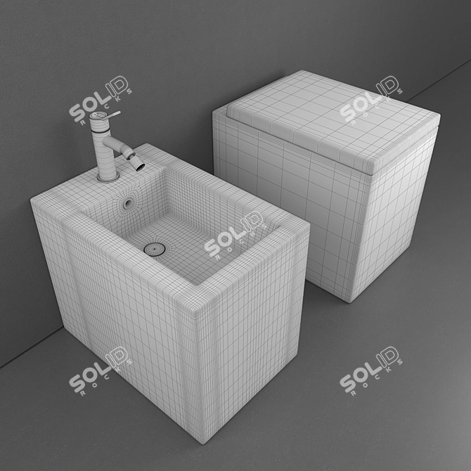 TERRA COOL Bathroom Collection 3D model image 2