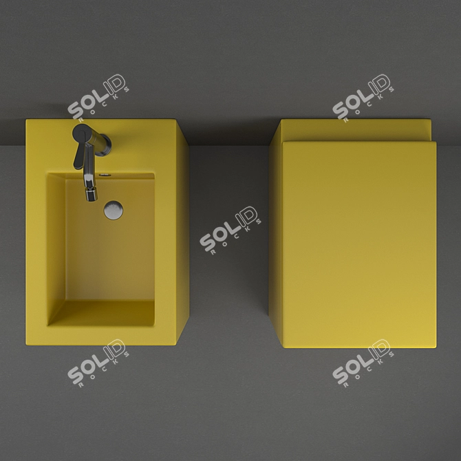 TERRA COOL Bathroom Collection 3D model image 3