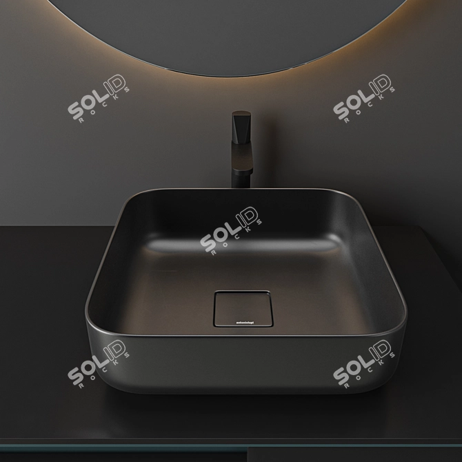 Bathroom Accessories Set 3D Model 3D model image 4