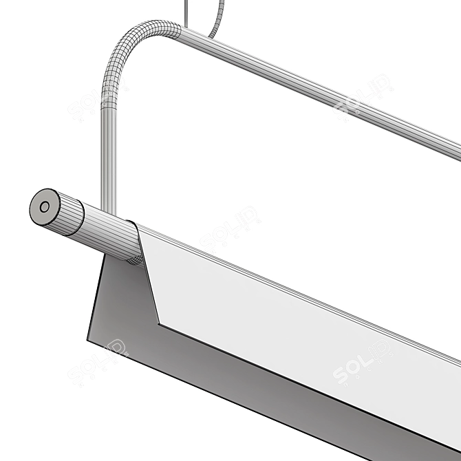 Modern Aris Pendant Lamp 3D model image 3