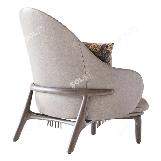 Handcrafted Mela Armchair 2013 Version 3D model image 2