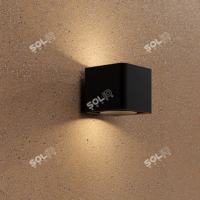 PBR Seamless Concrete Material Kit 3D model image 2