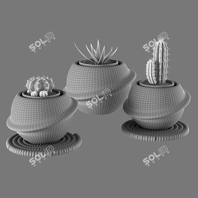 PBR Decor Set for Corona Render 3D model image 4