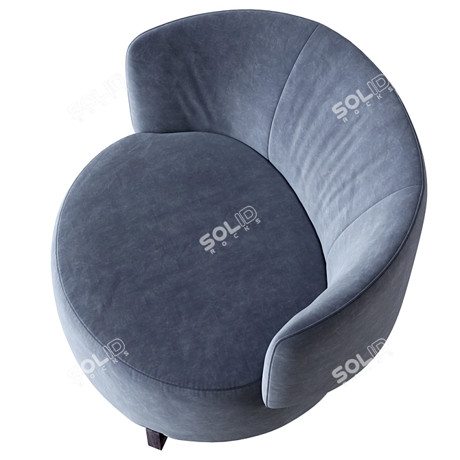 Pietboon Jane Swivel Armchair 3D model image 3