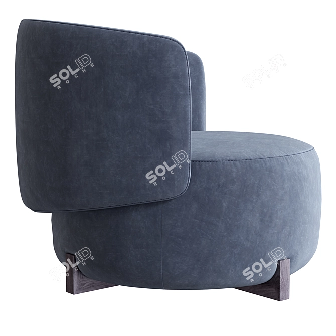 Pietboon Jane Swivel Armchair 3D model image 4