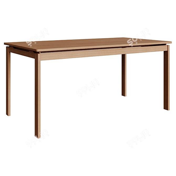 ABANA Bilbao Writing Desk 3D model image 1