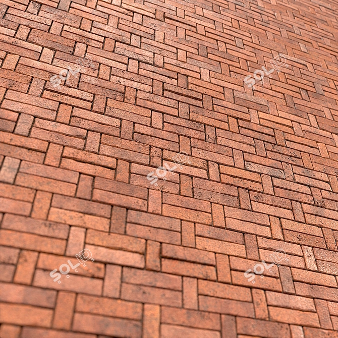 PBR Brick Material Pack - High Detail 3D model image 2