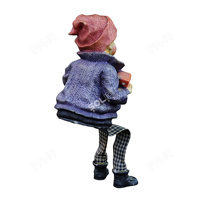 Elegant Decor Toy 001 3D model image 3