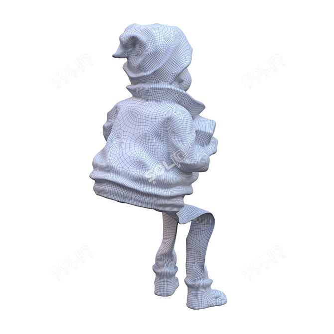 Elegant Decor Toy 001 3D model image 4