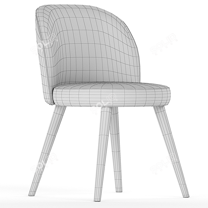 Modern Metal Candy Chair Collection 3D model image 5