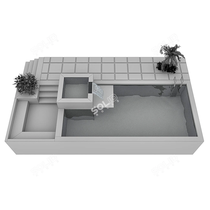 Water Caustic Visualization Asset 3D model image 5