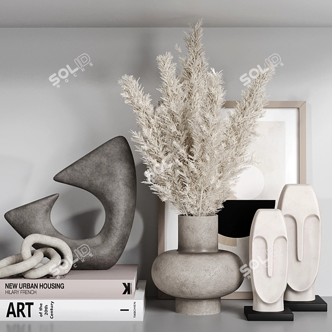 Quality Decor Set VOL040 3D model image 6