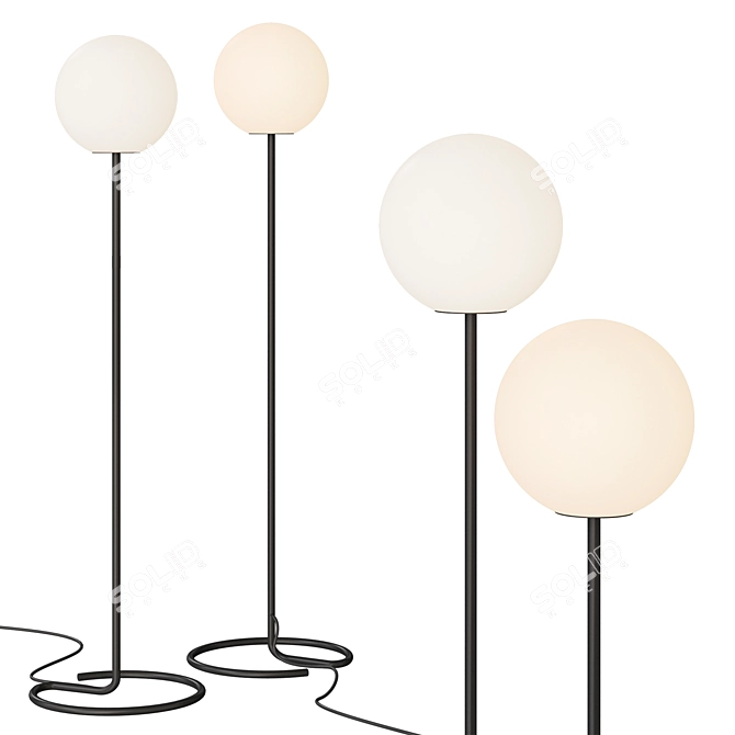 Dro Floor Lamp 65 in 3D model image 1