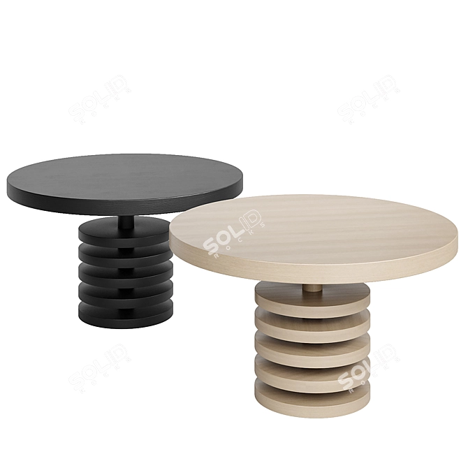 Custom Wooden Veneer Collection 3D model image 7