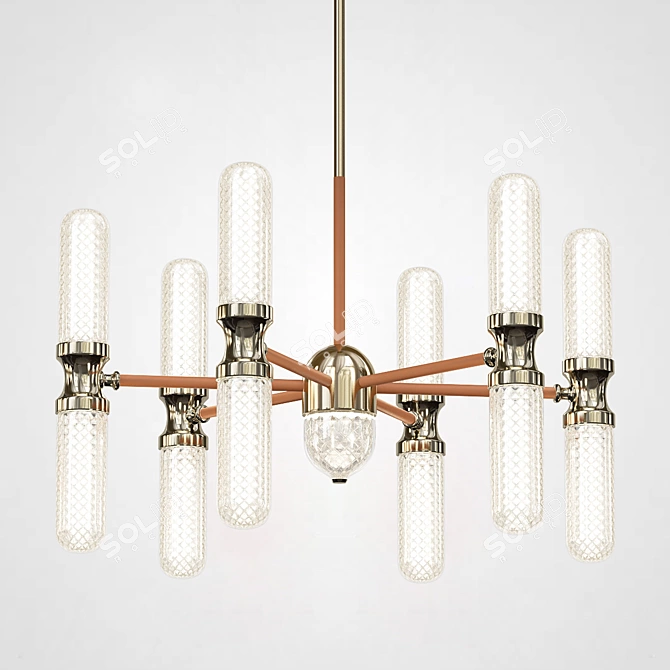 Camilla Ceiling Chandelier L12 3D model image 3
