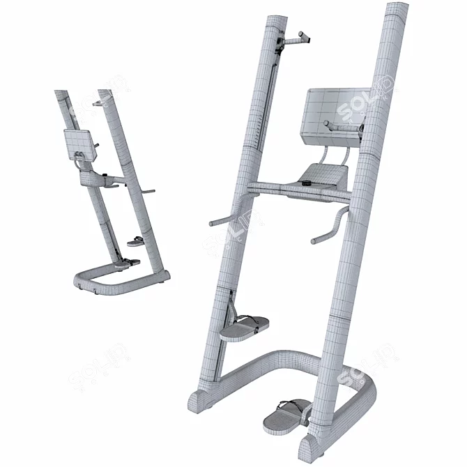 Ultimate Total Body Workout Machine 3D model image 5