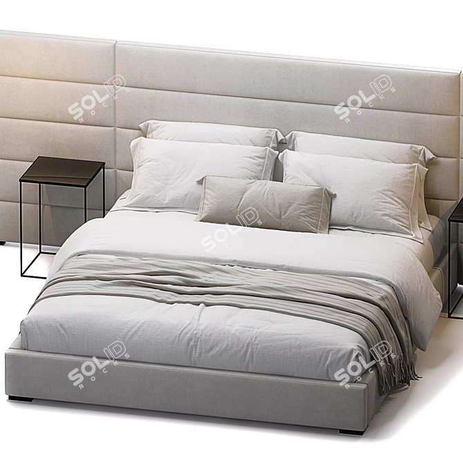 Modena Bed by Restoration Hardware 3D model image 2