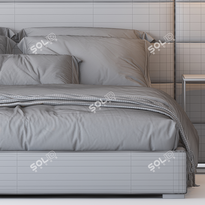 Modena Bed by Restoration Hardware 3D model image 4