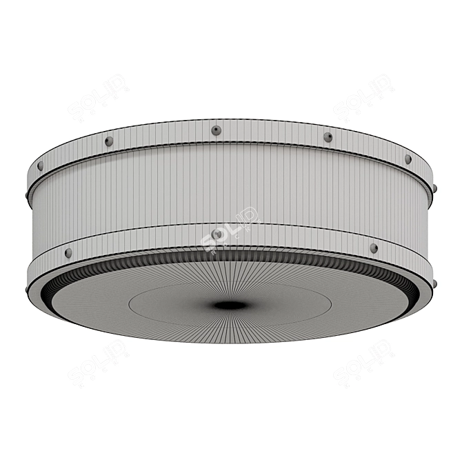 Elegant ARLEIGH Ceiling Light 3D model image 2