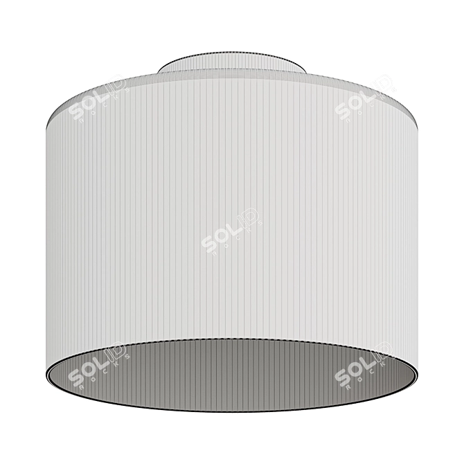 Simplicity Glass Ceiling Light - FM17015 BZ 3D model image 2