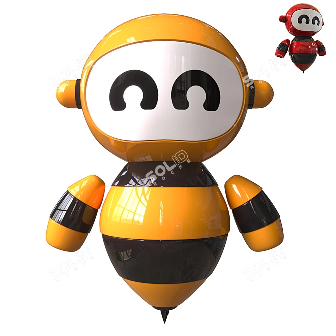 Tech Bee Robot Maker Kit 3D model image 1