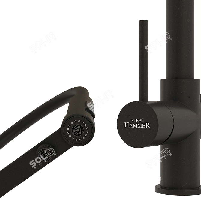 ZorG Steel Hammer 2003 Mixer 3D model image 2