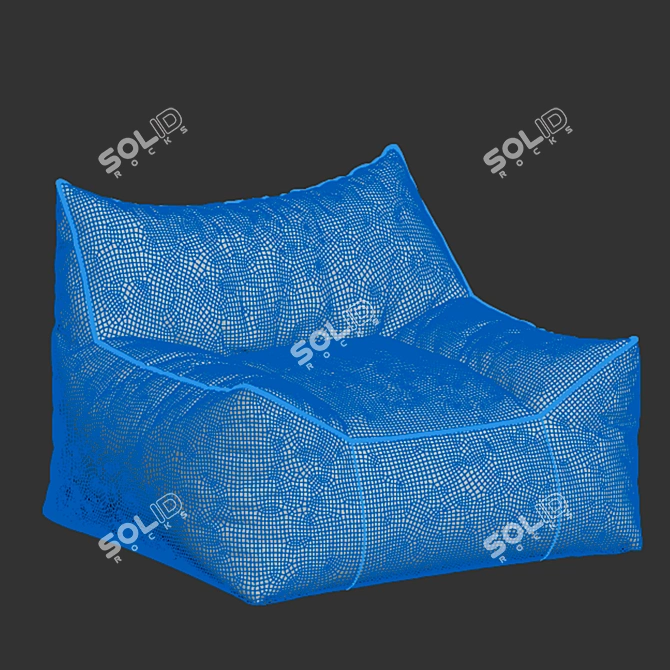 Big Joe Imperial Lounger 3D Model 3D model image 4