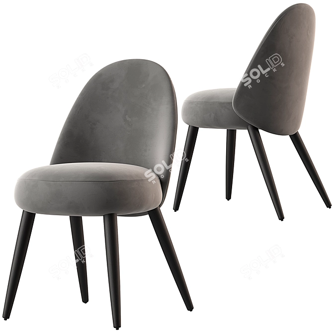 Modern Identities Chair: Elegant Design 3D model image 7