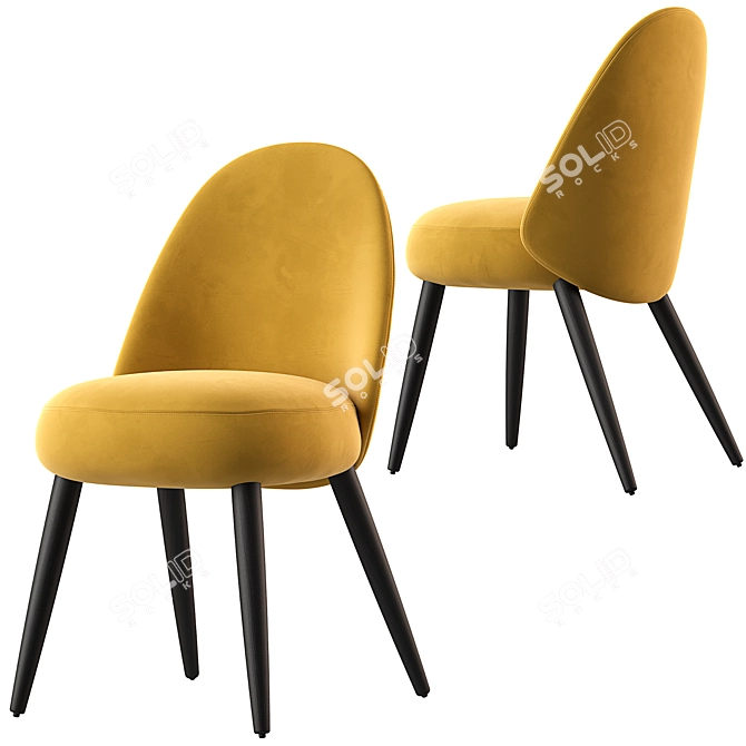 Modern Identities Chair: Elegant Design 3D model image 8