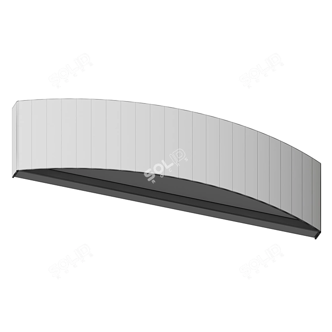 Detta LED Wall Sconce - Elegant Warm Glow 3D model image 4