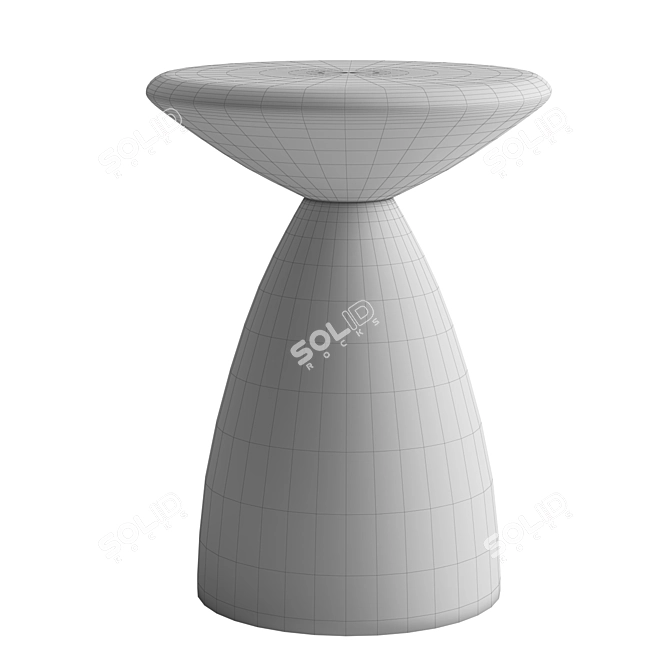 Modern Anderson Side Table: Sleek & Stylish 3D model image 4