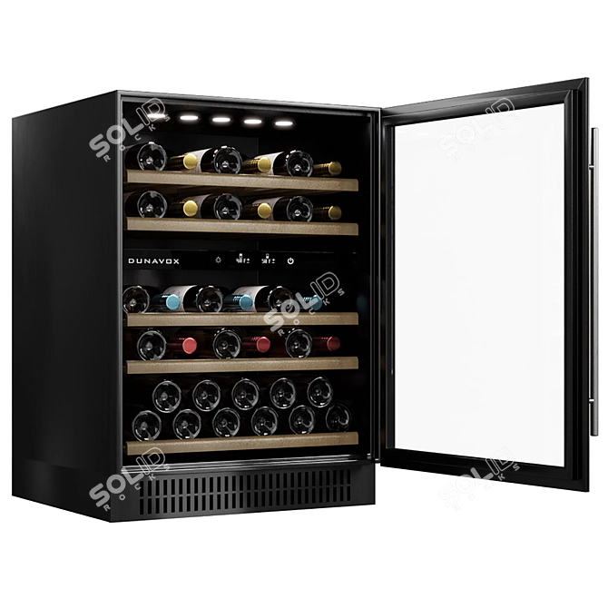 Dunavox Wine Coolers Set 3D model image 5