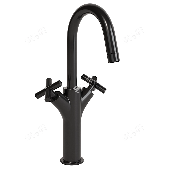 Sensea Nosu Two-Handle Basin Mixer 3D model image 6